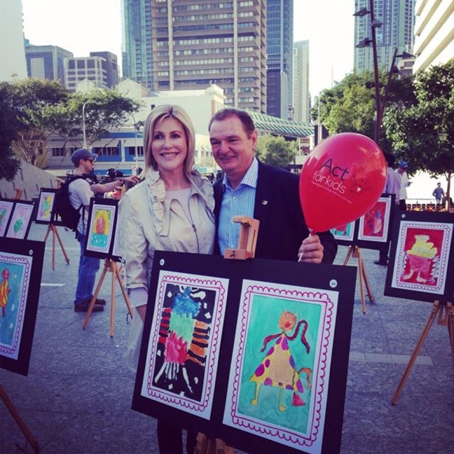 Act for Kids pop-up art gallery
