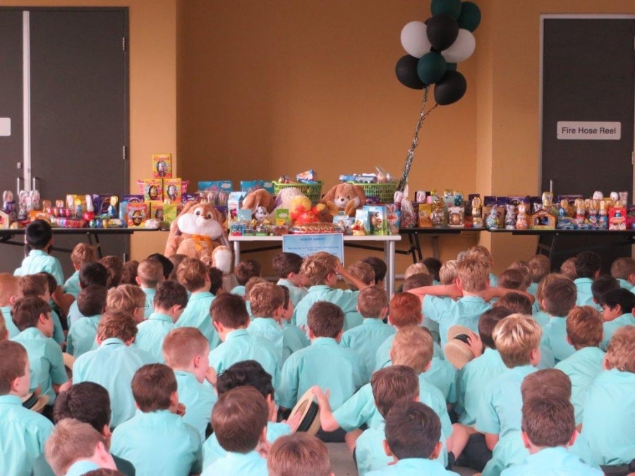 Brisbane Boys College make Easter egg-stra special