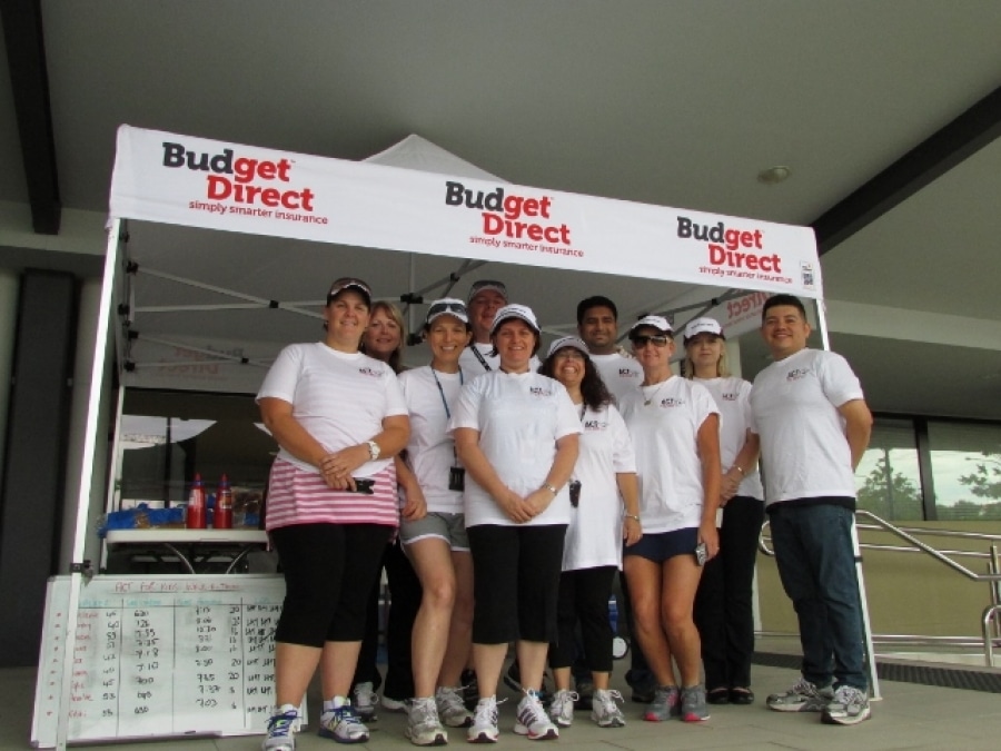 Budget Direct steps up its act with a 72km walk-a-thon!