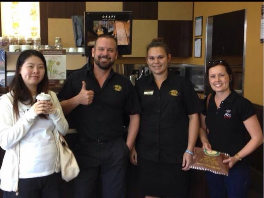 Zarraffa's Coffee serves up ongoing support