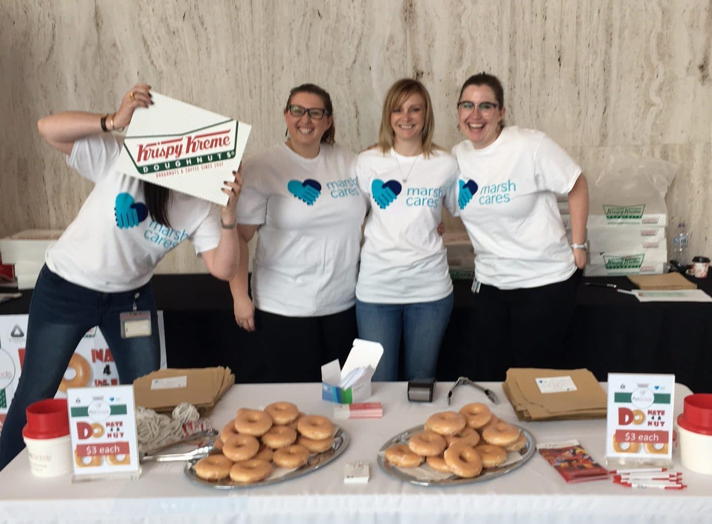 Marsh Cares' Donut Day A Sweet Success!