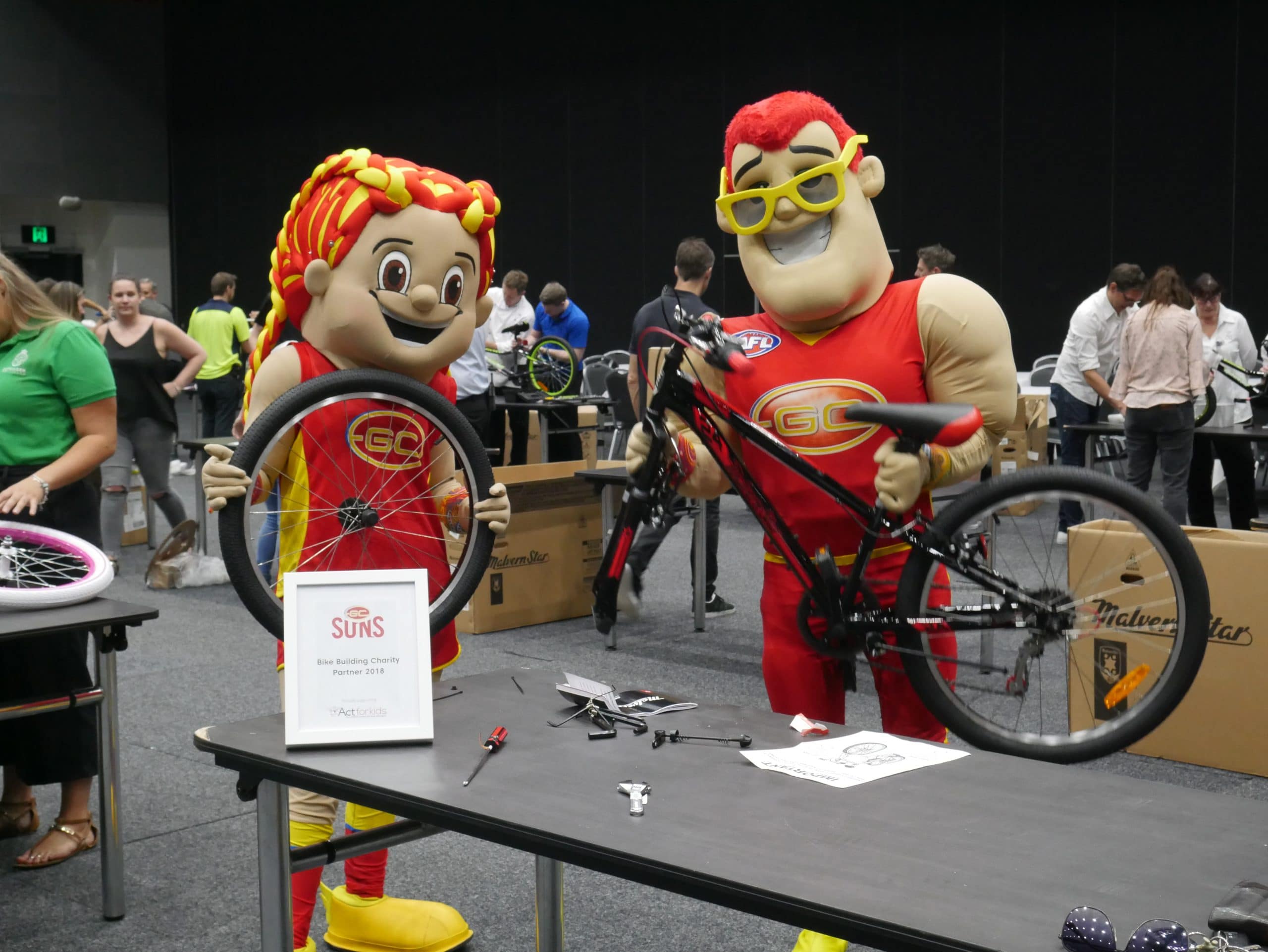 Gold Coast Business Build A Bike For Kids In Need